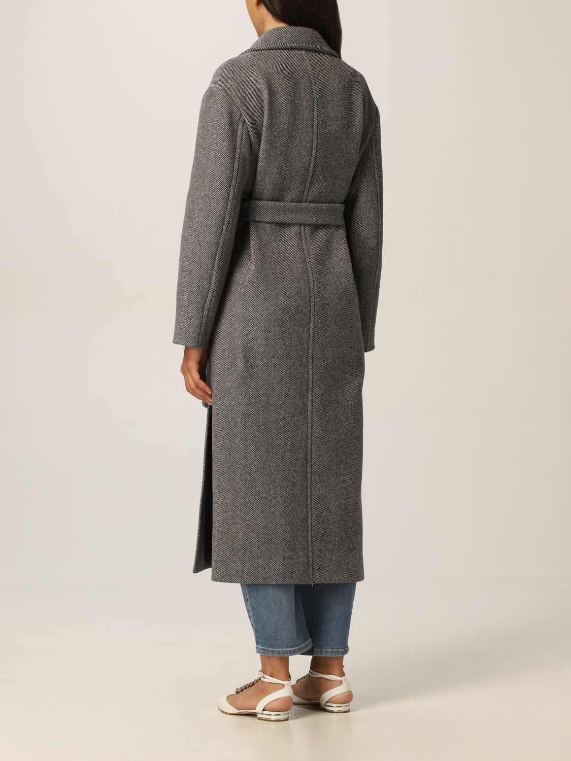 Coat Pinko: Pinko coat in wool blend grey 2