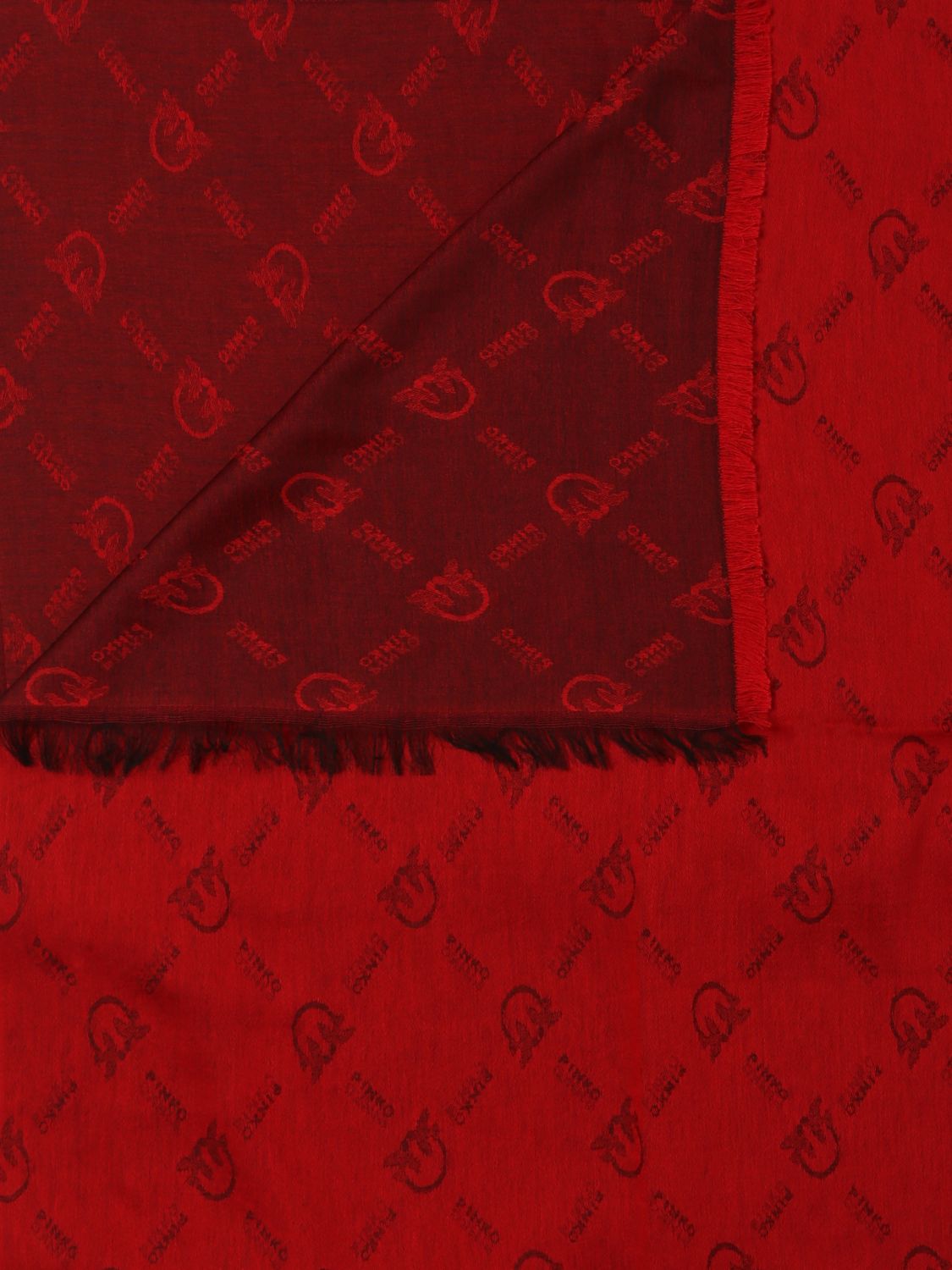 Scarf Pinko: Pinko monogram scarf red 3