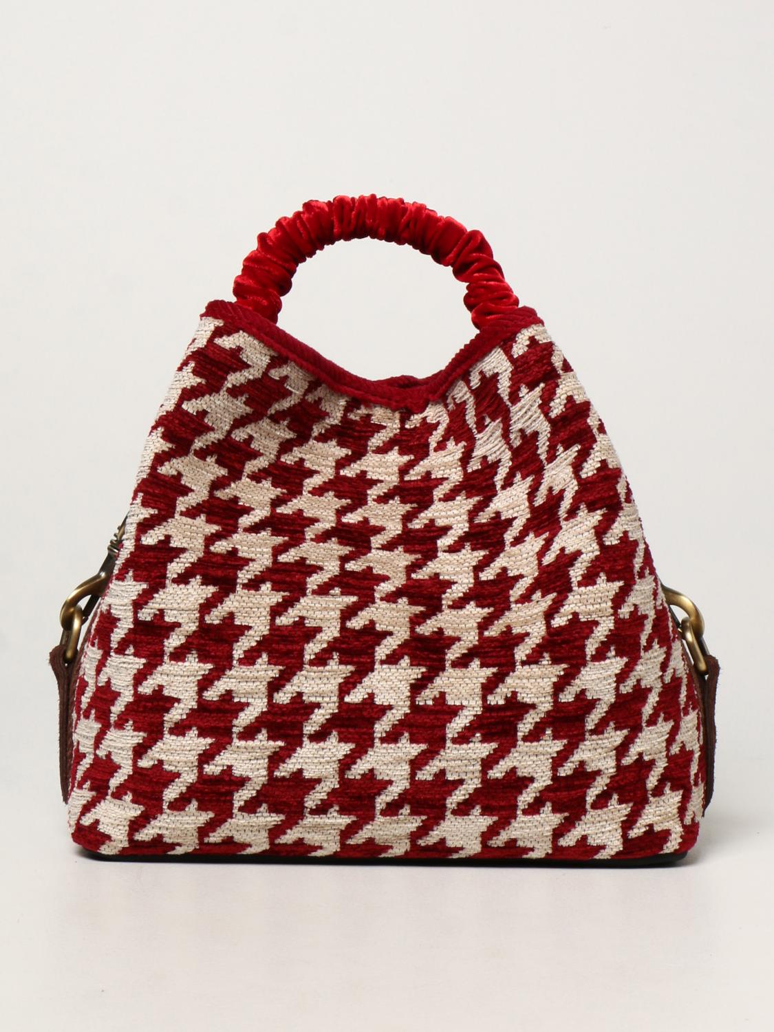 VIA MAIL BAG ハンドバッグ レディース ハンドバッグ Via Mail Bag レディース レッド ハンドバッグ Via