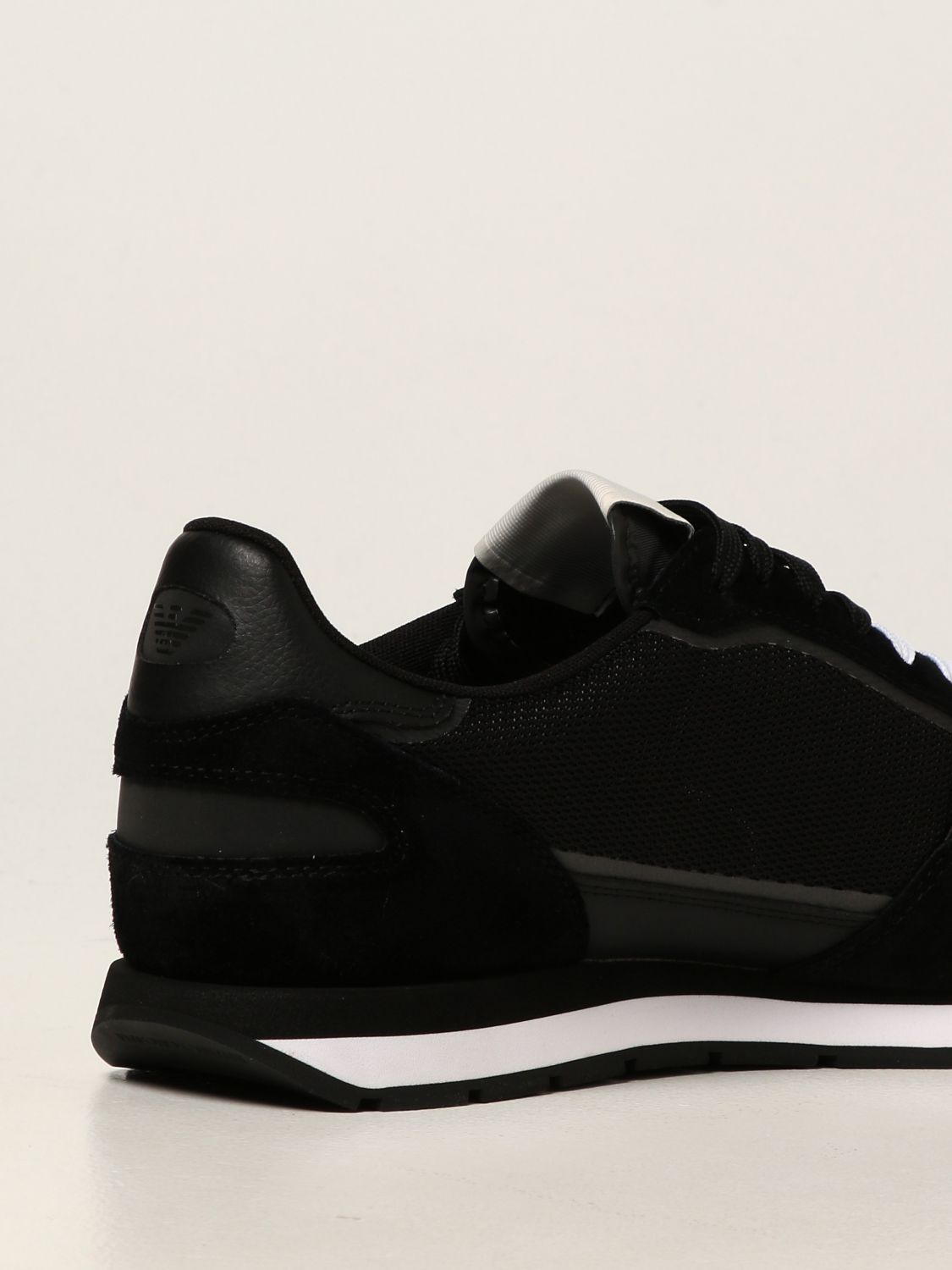 Zapatillas Emporio Armani: Zapatos hombre Emporio Armani negro 3