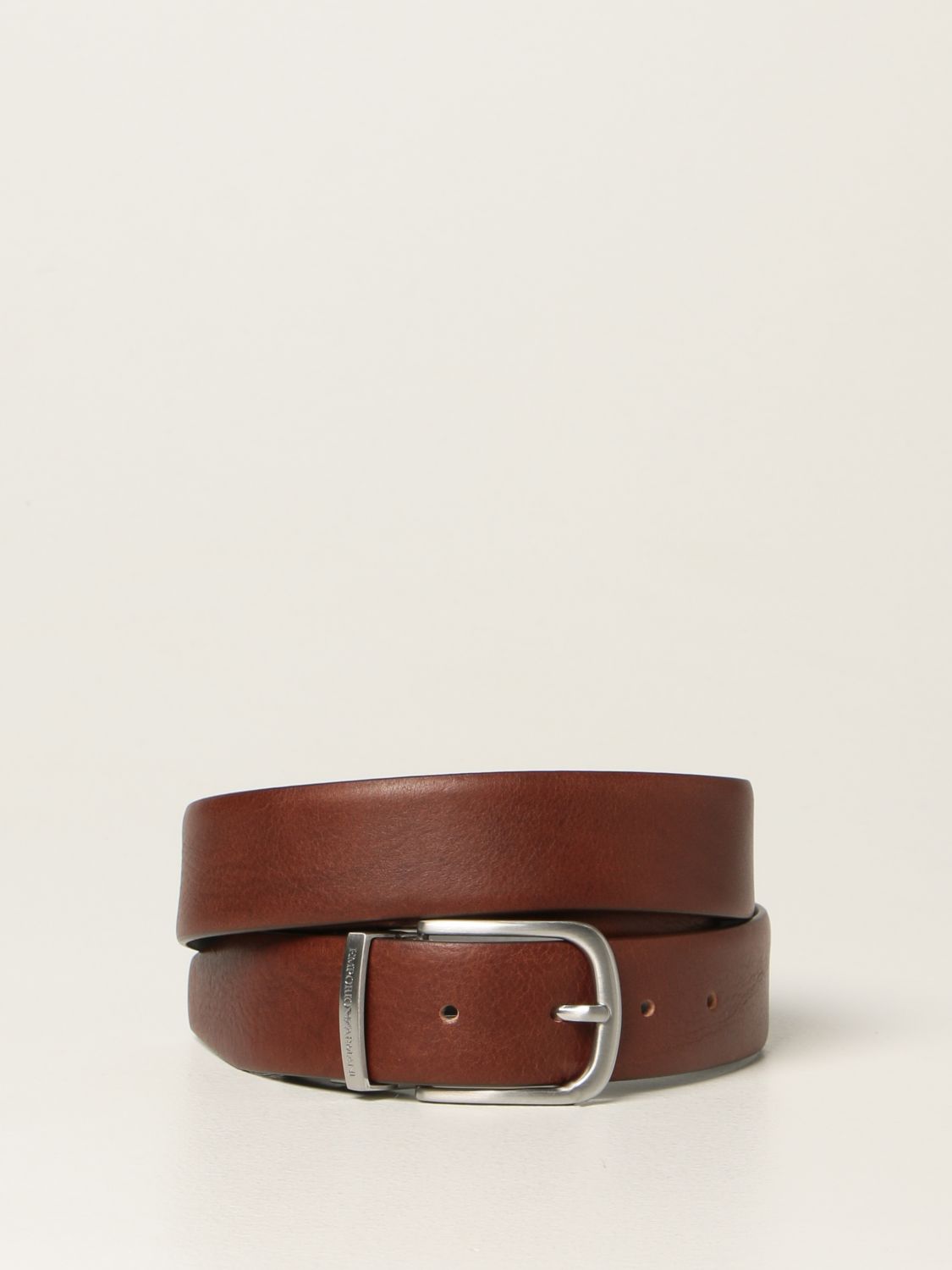 Belt Emporio Armani: Reversible Emporio Armani leather belt dark 1