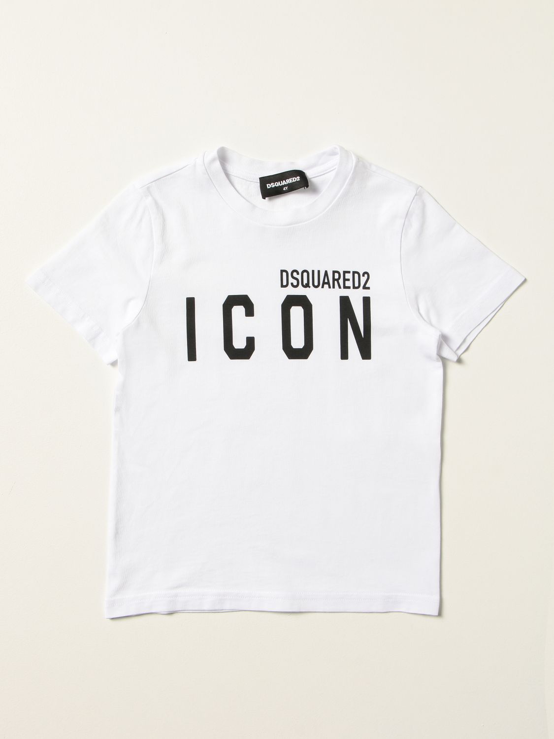 T-shirt Dsquared2 Junior: Dsquared2 Junior T-shirt with Icon logo white 1