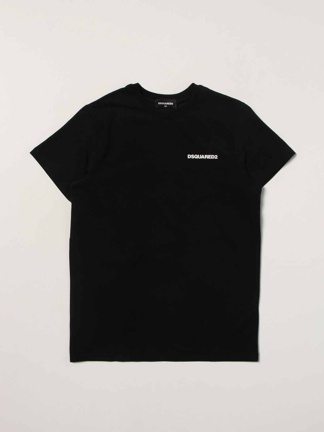 Camiseta Dsquared2 Junior: Camiseta niños Dsquared2 Junior negro 1