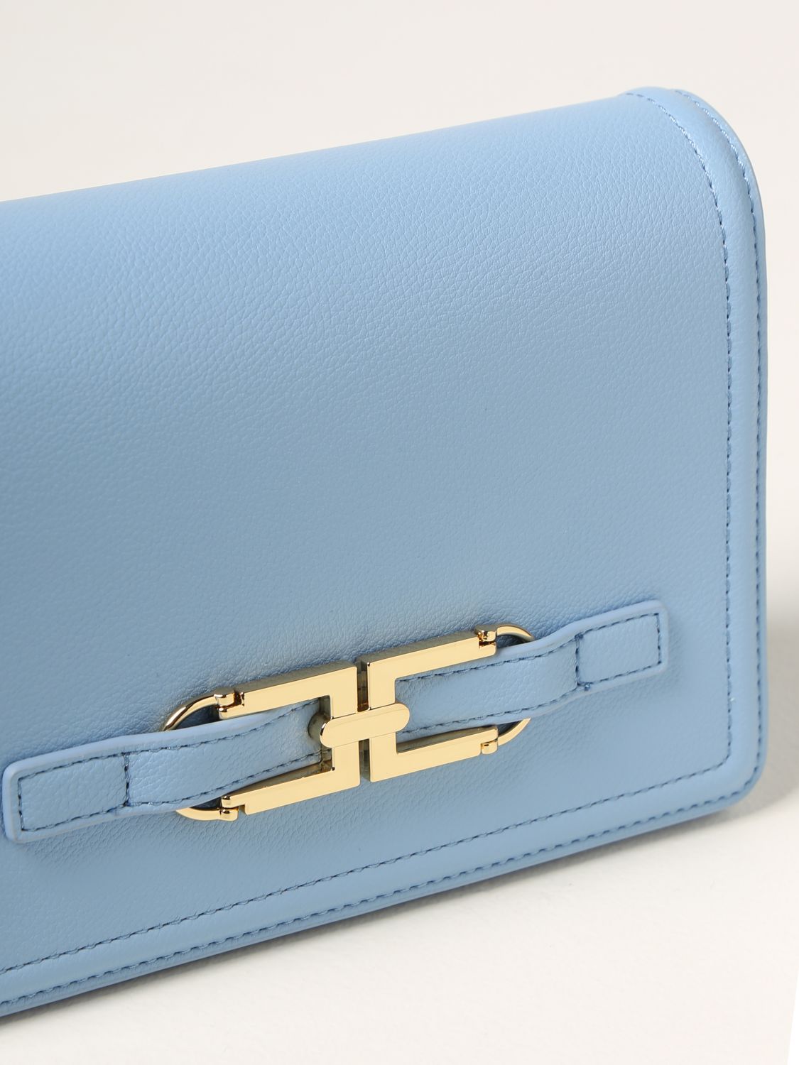 Mini bolso Elisabetta Franchi: Bolso de hombro mujer Elisabetta Franchi azul oscuro 3