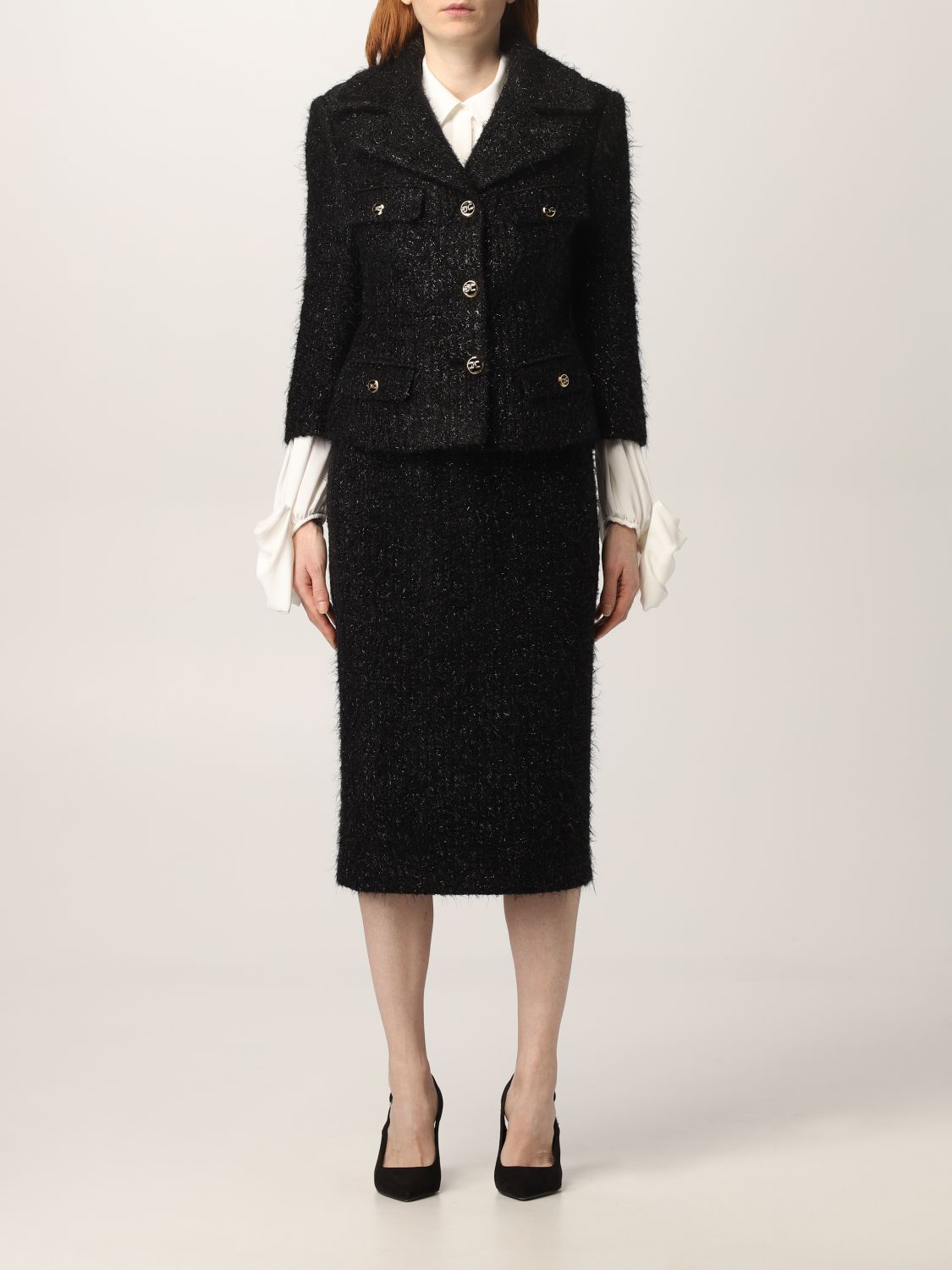 Деловой костюм Elisabetta Franchi: Деловой костюм Женское Elisabetta Franchi черный 1