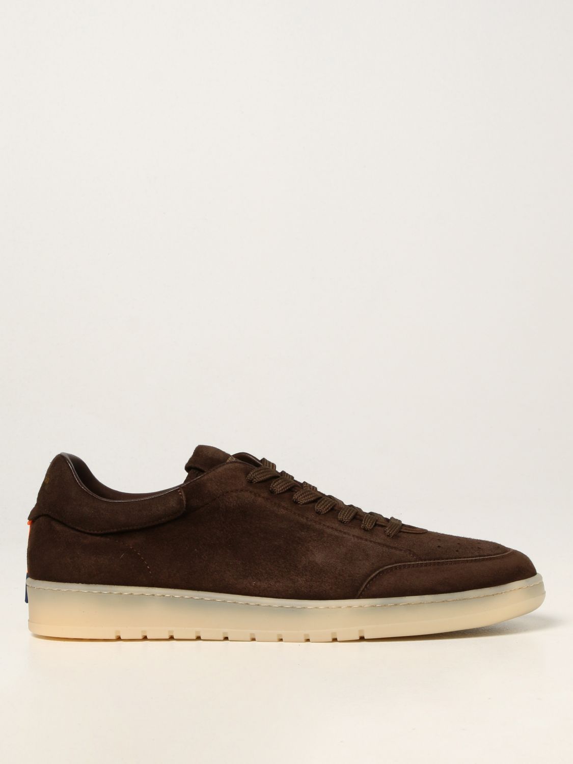 Barracuda Trainers In Suede In Beige | ModeSens