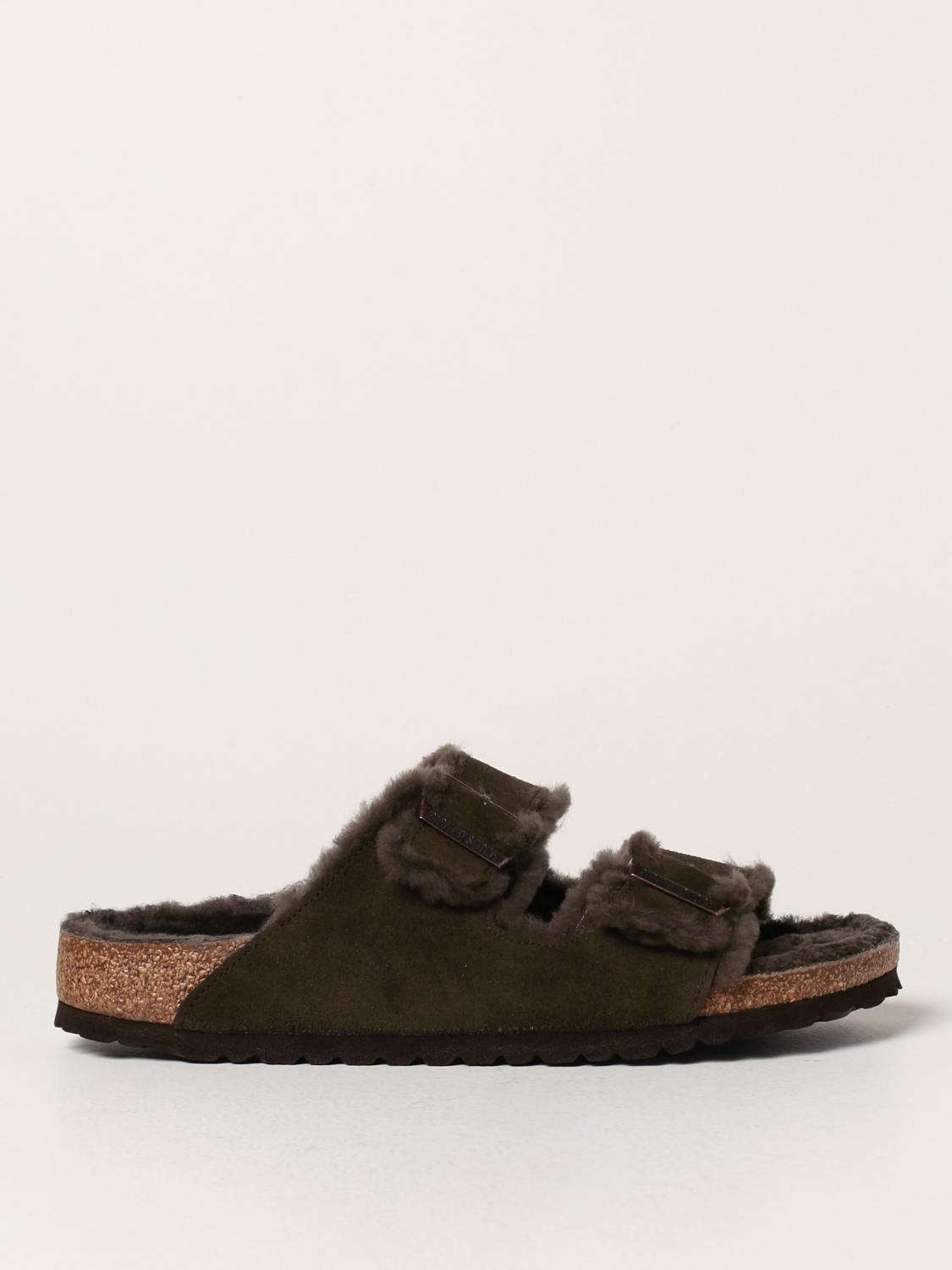 birkenstock lambskin