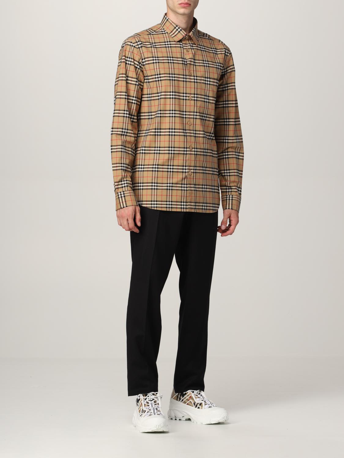 burberry simpson check shirt