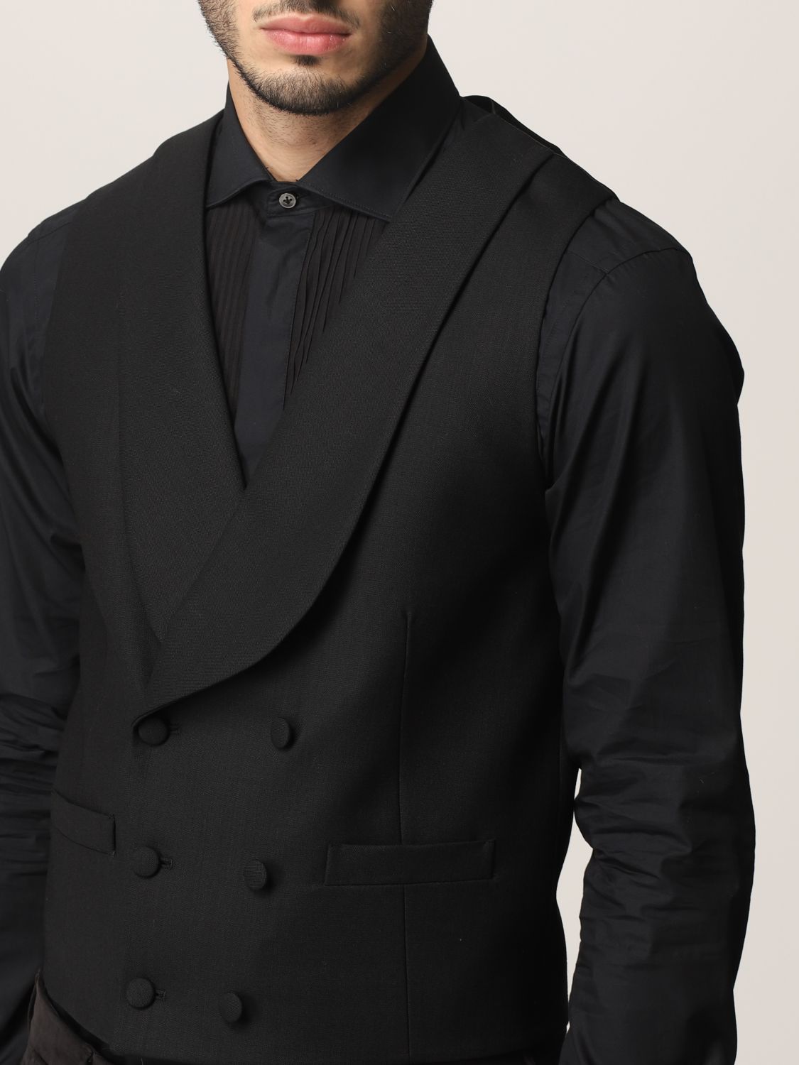 Suit vest Brian Dales: Suit vest men Brian Dales black 3