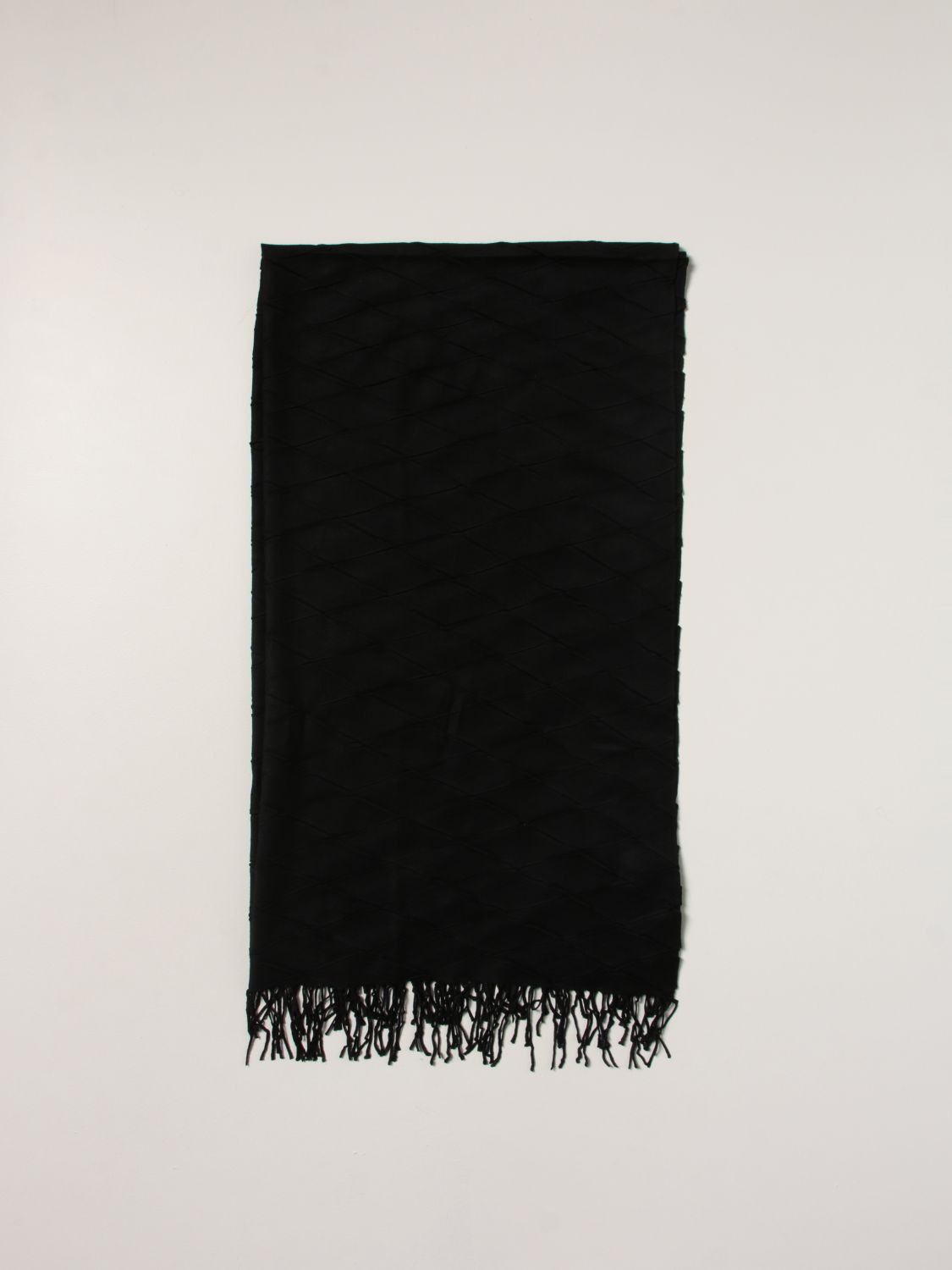 Scarf Emporio Armani: Emporio Armani scarf in viscose blend black 1