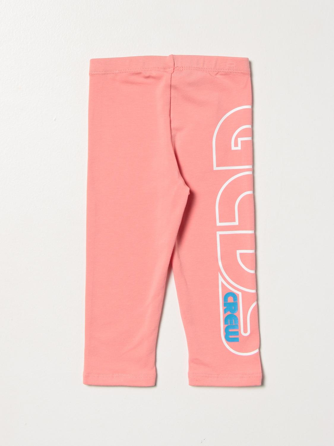 Gcds Outlet: Leggings in cotone stretch - Rosa | Pantalone Gcds 028776  GIGLIO.COM