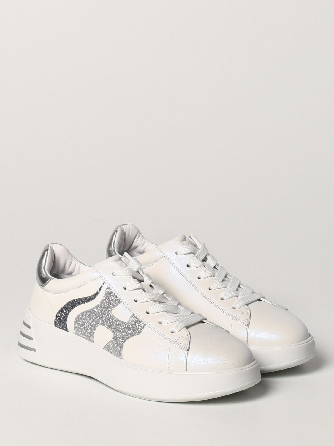 Sneakers Hogan: Rebel H564 Hogan trainers in leather white 2