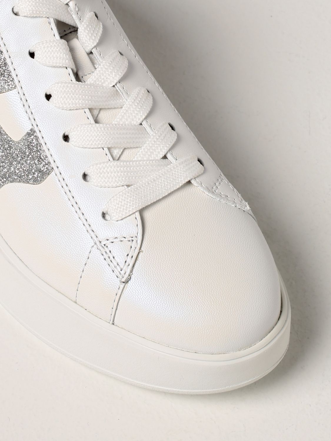 Sneakers Hogan: Rebel H564 Hogan trainers in leather white 4