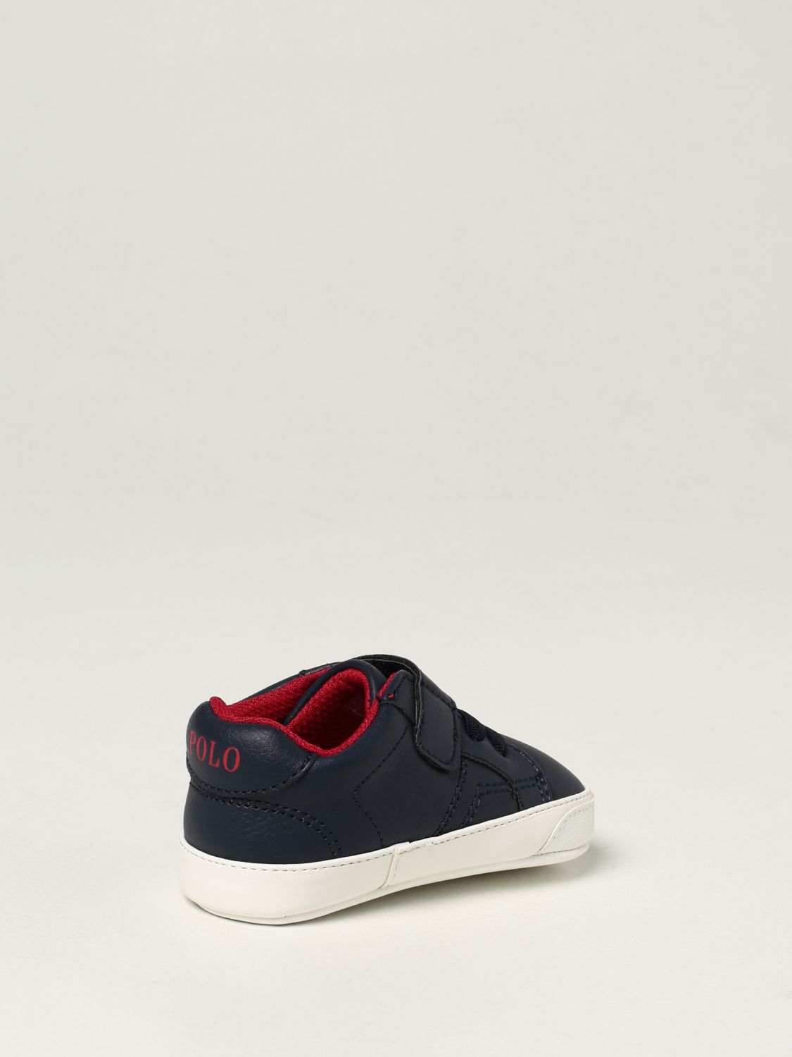 Shoes Polo Ralph Lauren: Polo Ralph Lauren cradle shoes in synthetic leather blue 3