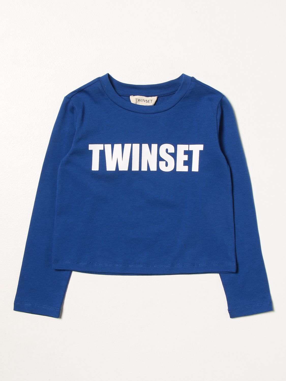 T恤 Twinset: T恤 儿童 Twin Set 皇家蓝 1