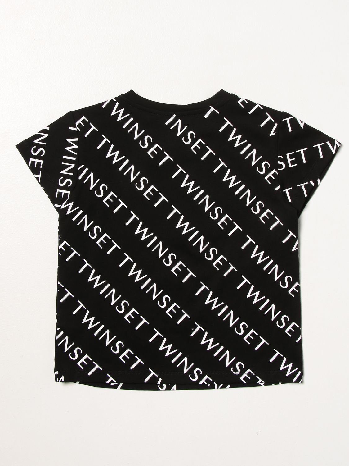 T恤 Twinset: T恤 儿童 Twin Set 黑色 2