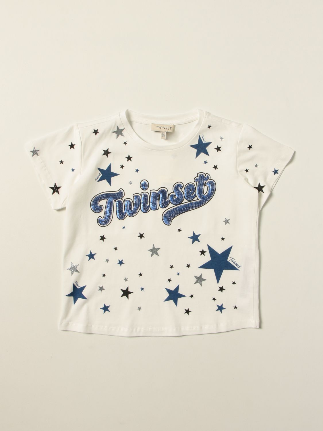 Camisetas Twinset: Camisetas niños Twin Set blanco 1