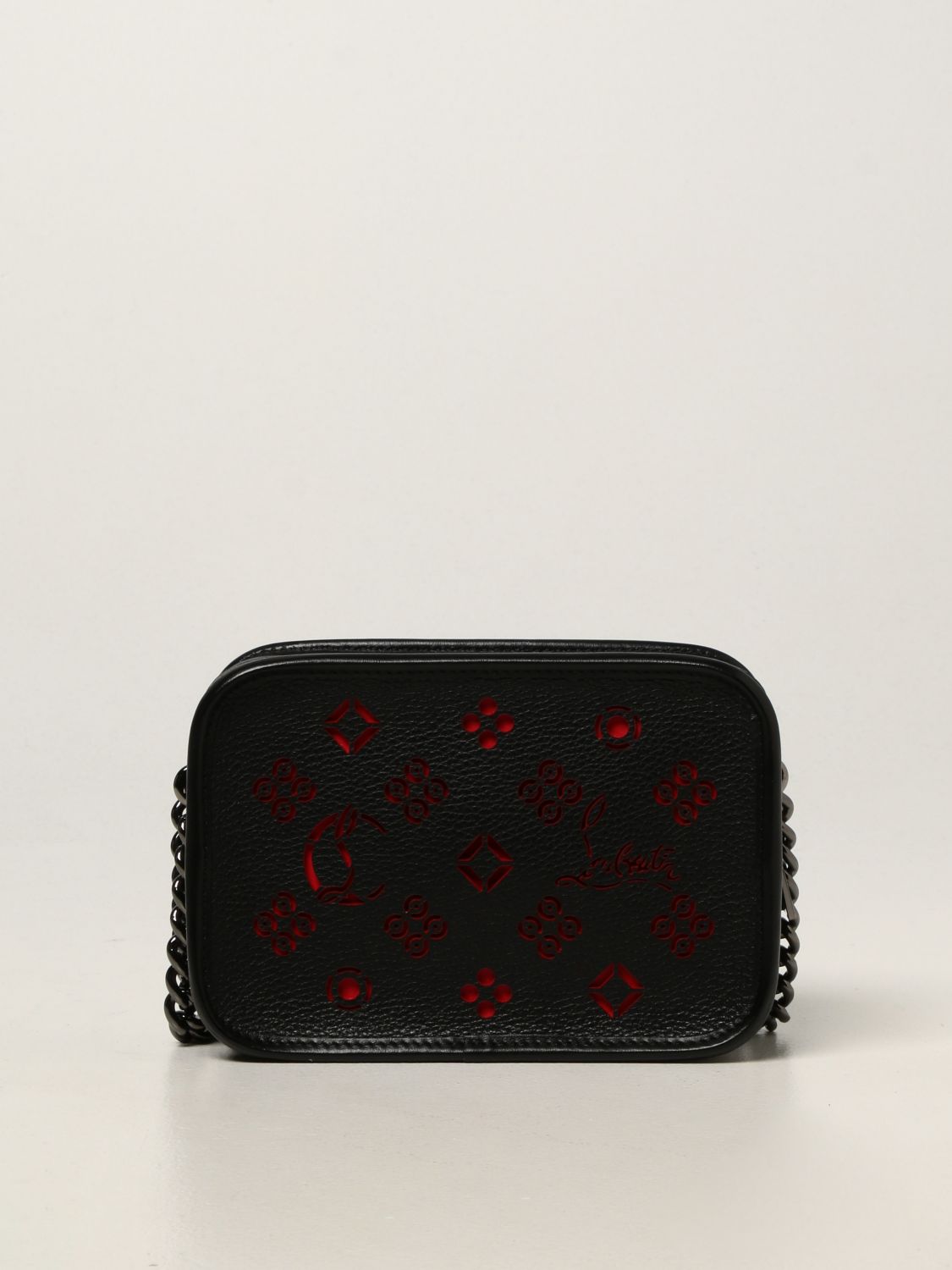 Christian Louboutin Radioloubi Small Leather Crossbody Bag