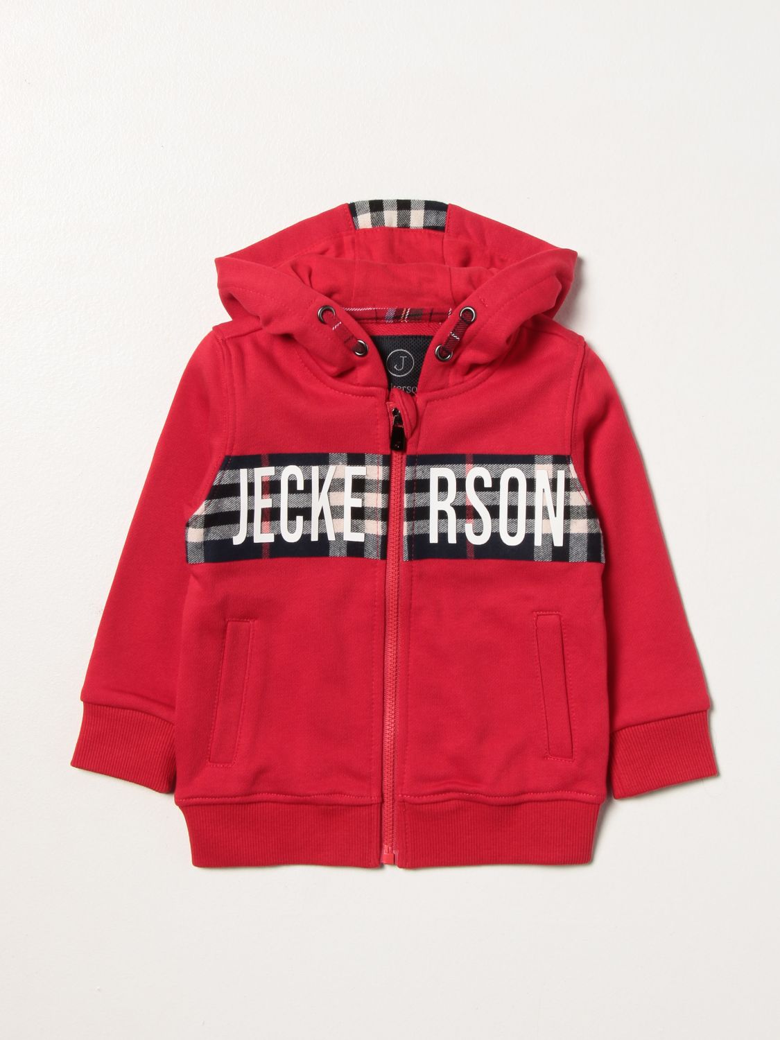 Maglia Jeckerson: Felpa Jeckerson in cotone con logo rosso 1