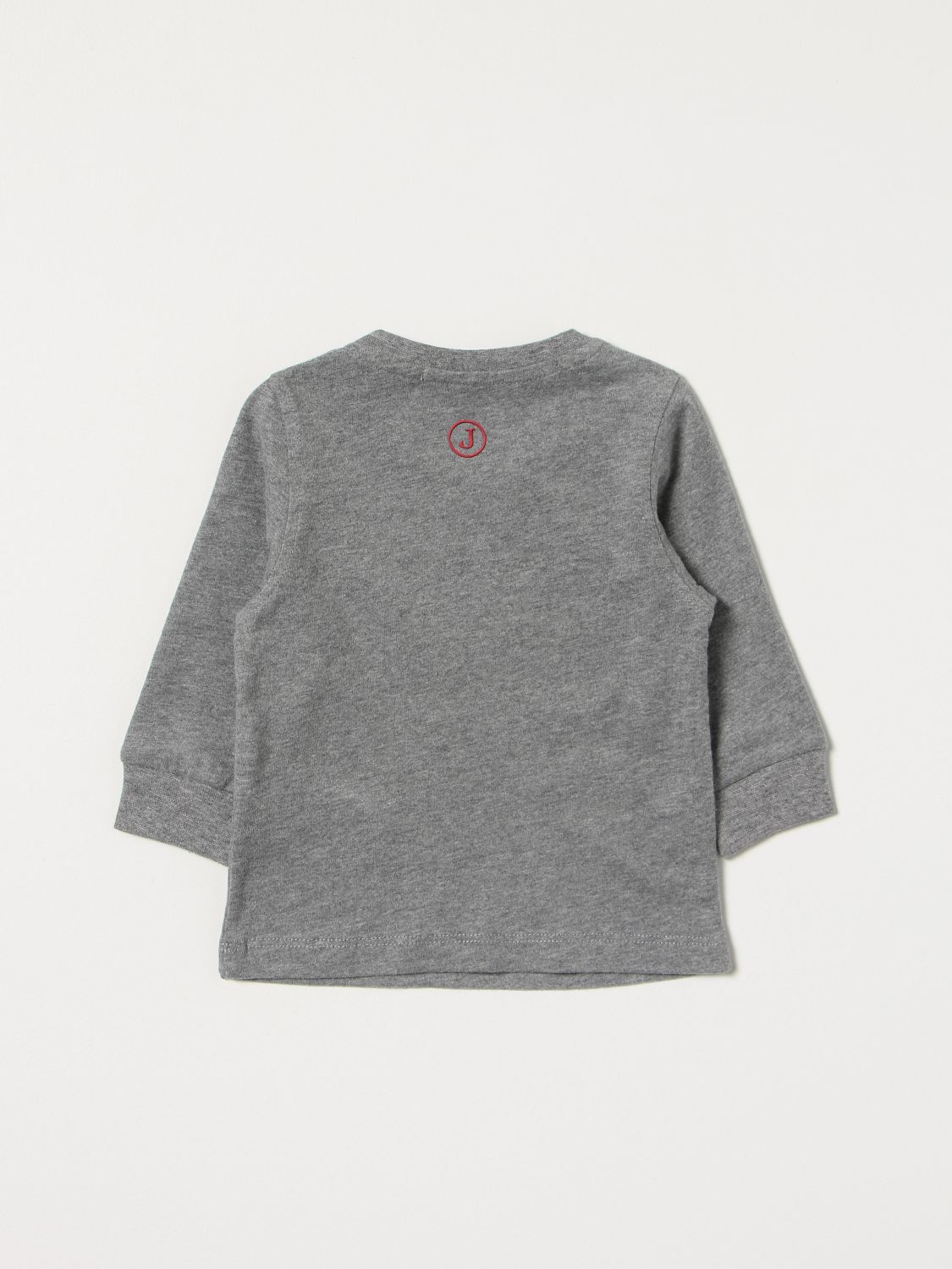 T-shirt Jeckerson: Maglia Jeckerson in cotone stretch con logo grigio 2