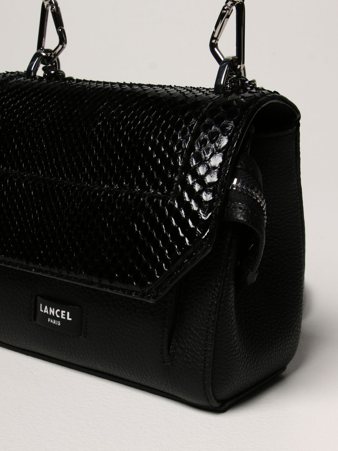 Mini bolso Lancel: Bolso de hombro mujer Lancel negro 3