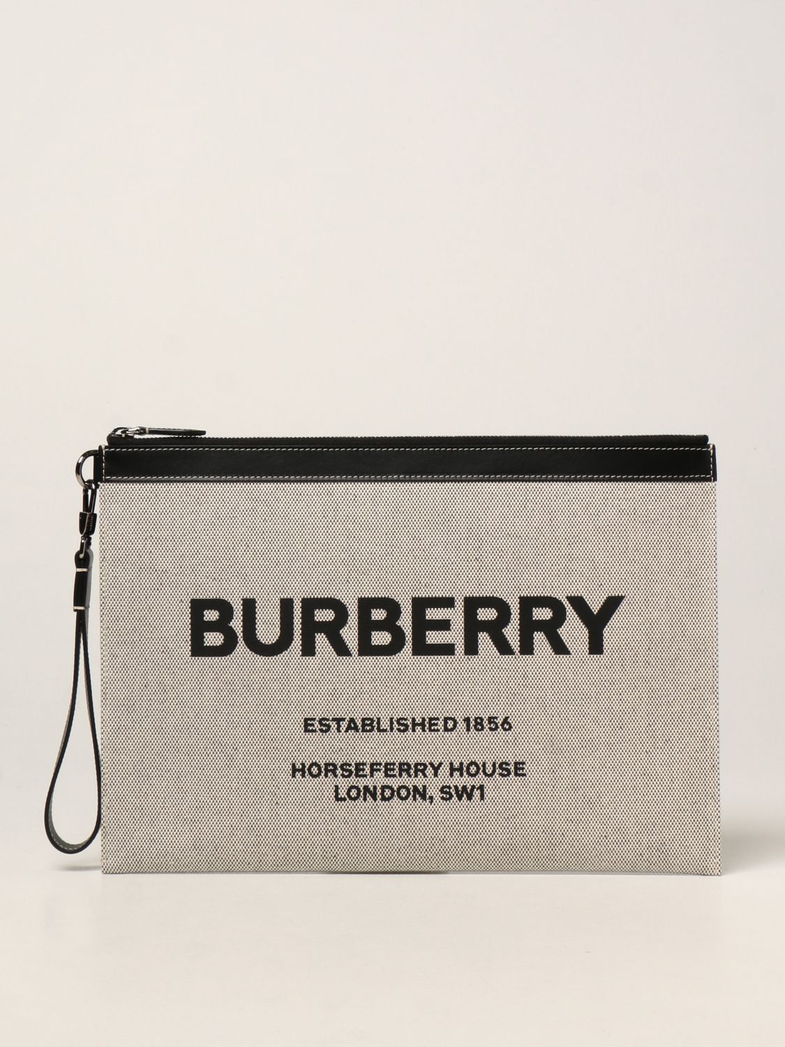 Портфель Burberry: Кошелёк Мужское Burberry черный 1