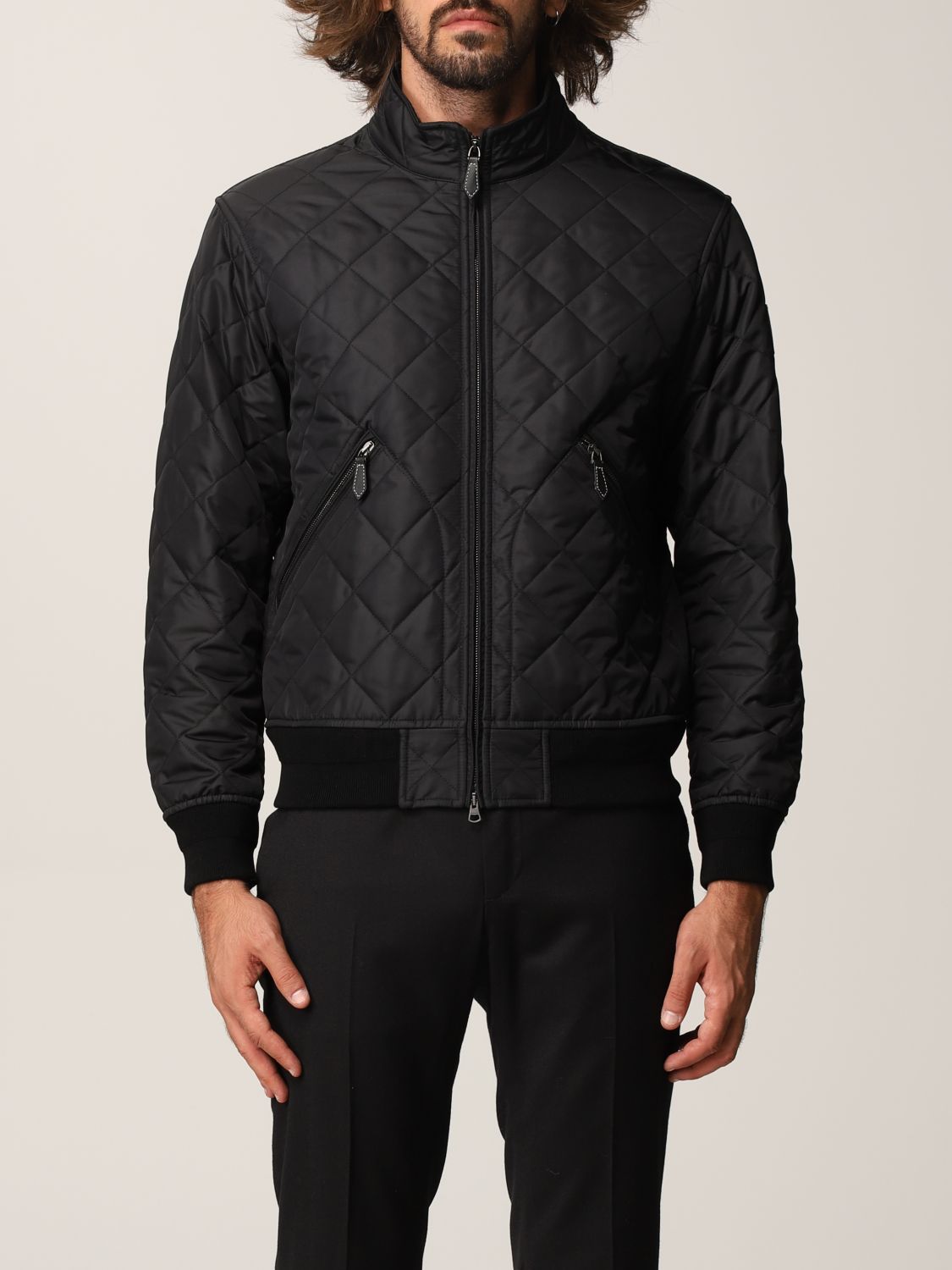 BURBERRY: jacket quilted nylon - Burberry jacket online at GIGLIO.COM