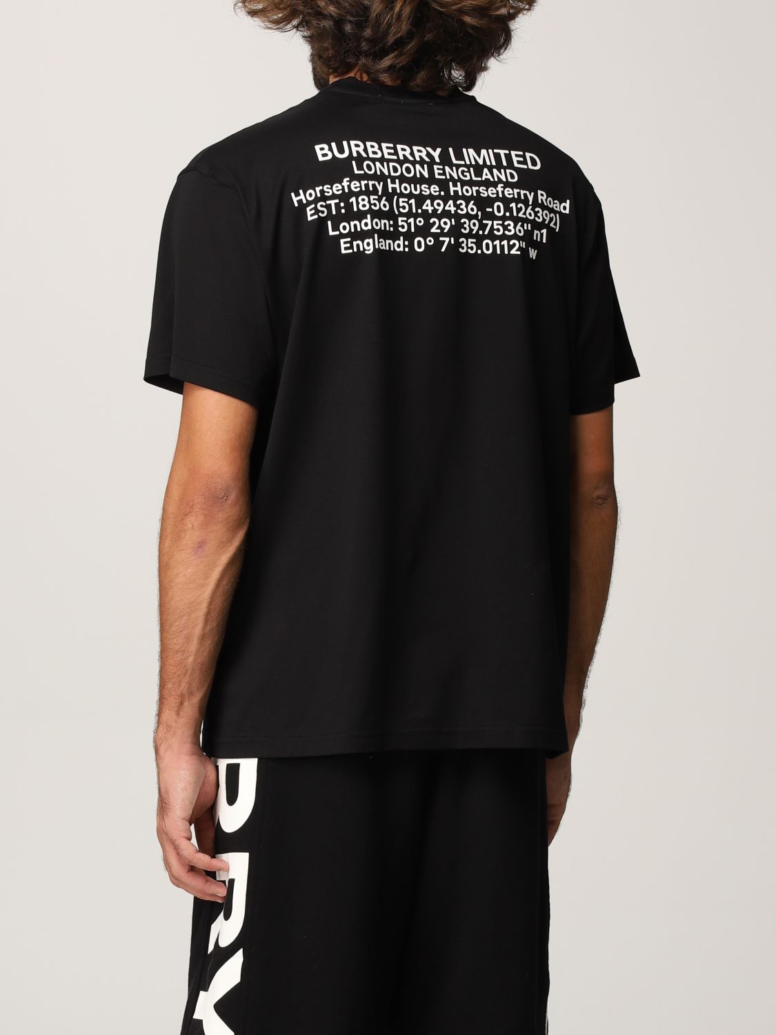 T-shirt Burberry: T-shirt homme Burberry noir 3