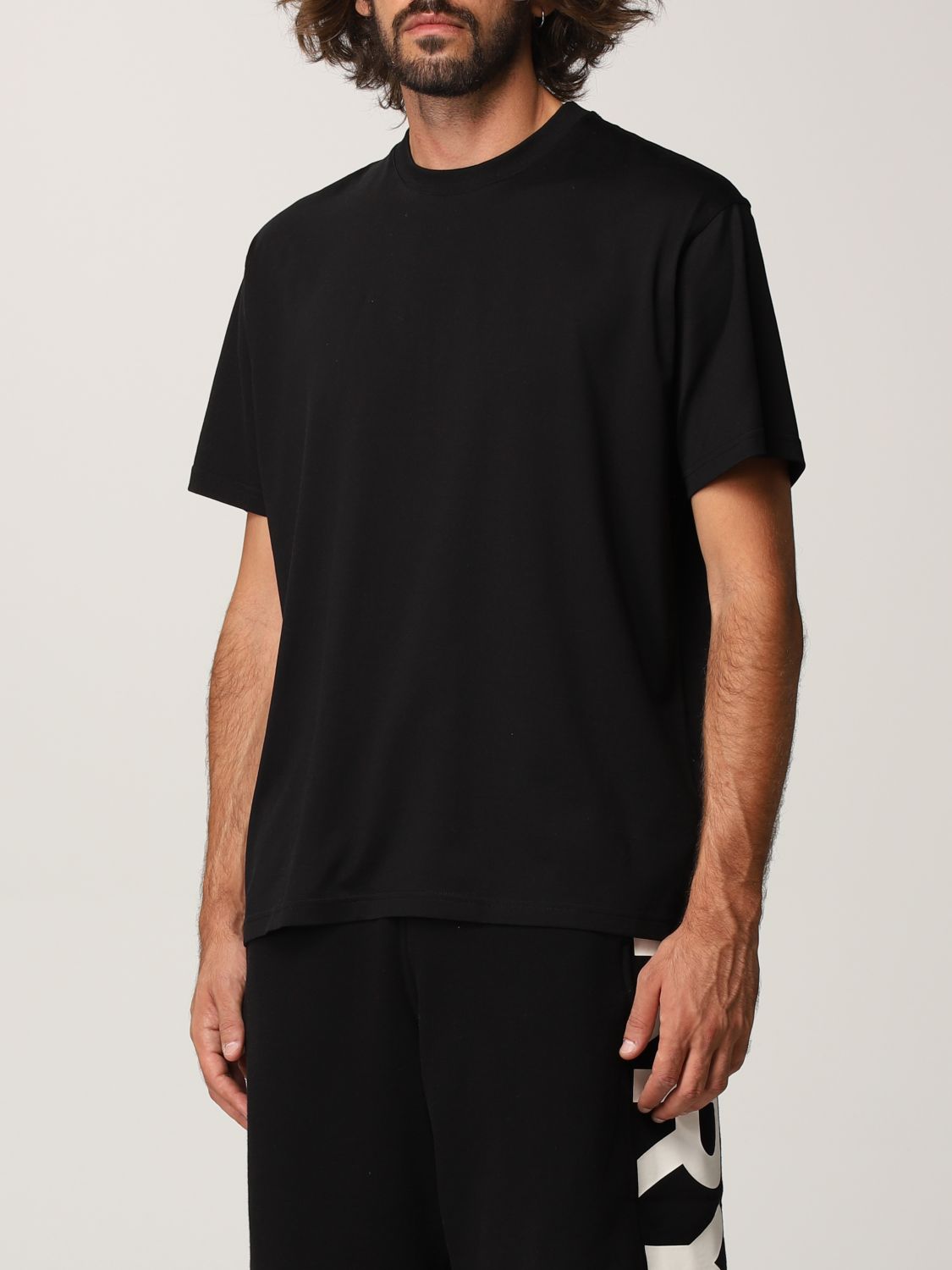 T-shirt Burberry: T-shirt homme Burberry noir 4