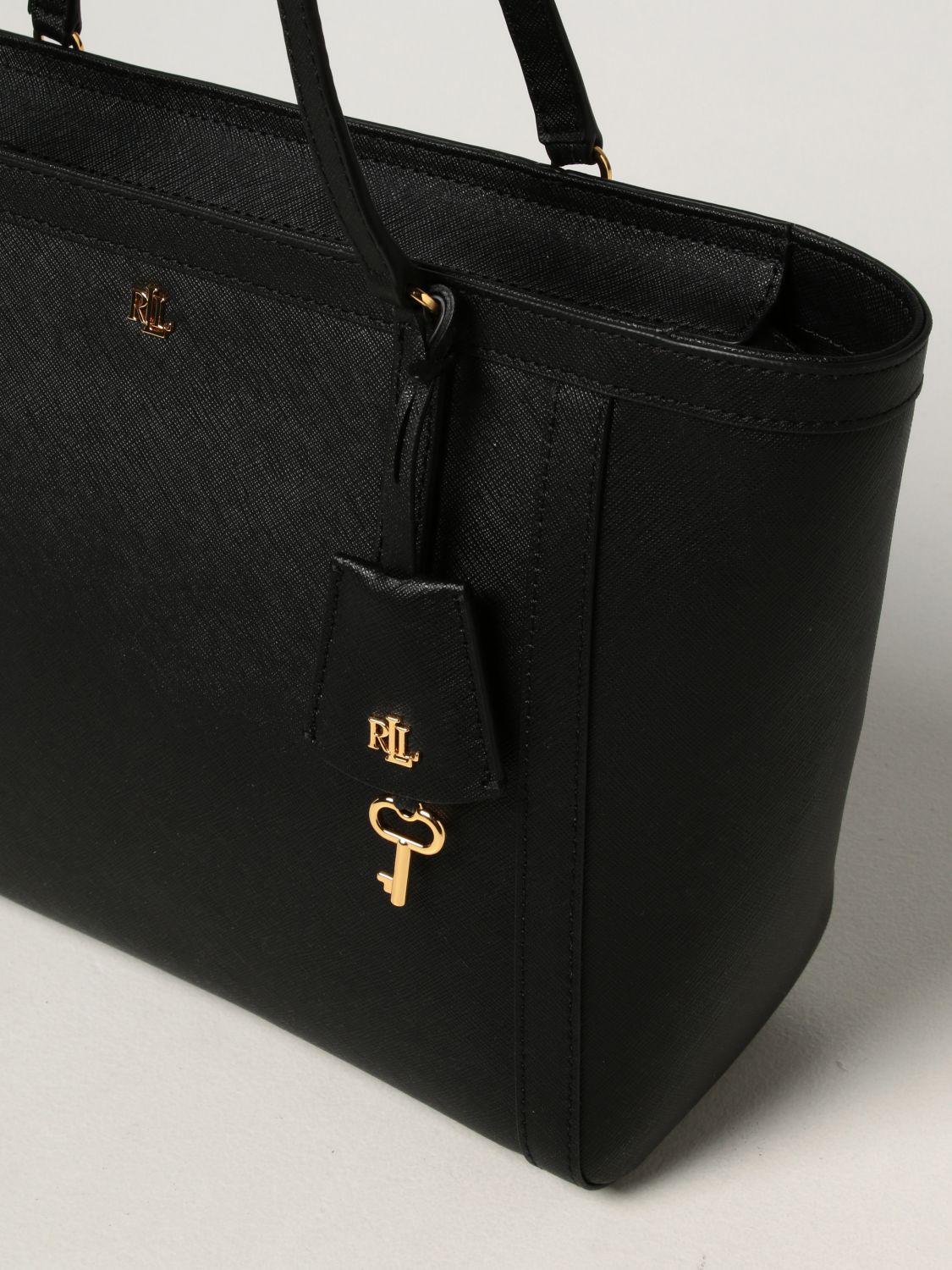 Сумка-тоут Lauren Ralph Lauren: Наплечная сумка Женское Lauren Ralph Lauren черный 3
