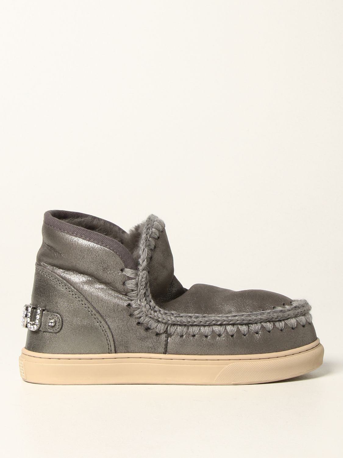 Flat ankle boots Mou: Shoes women Mou grey 1