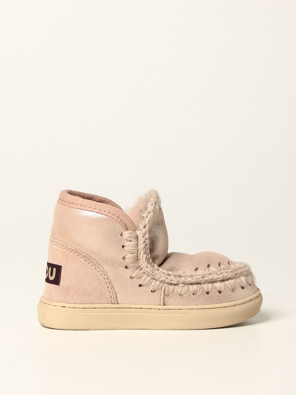 Zapatos Mou: Zapatos niños Mou rosa pálido 1