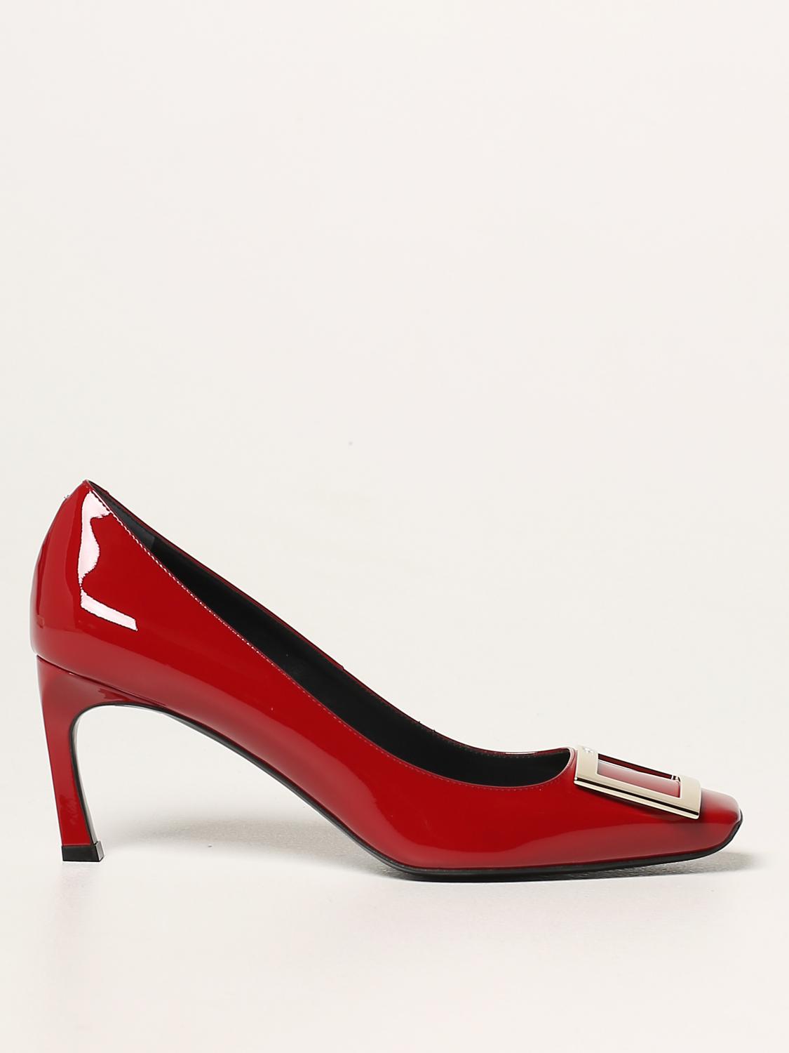 belle vivier trompette pumps in patent leather