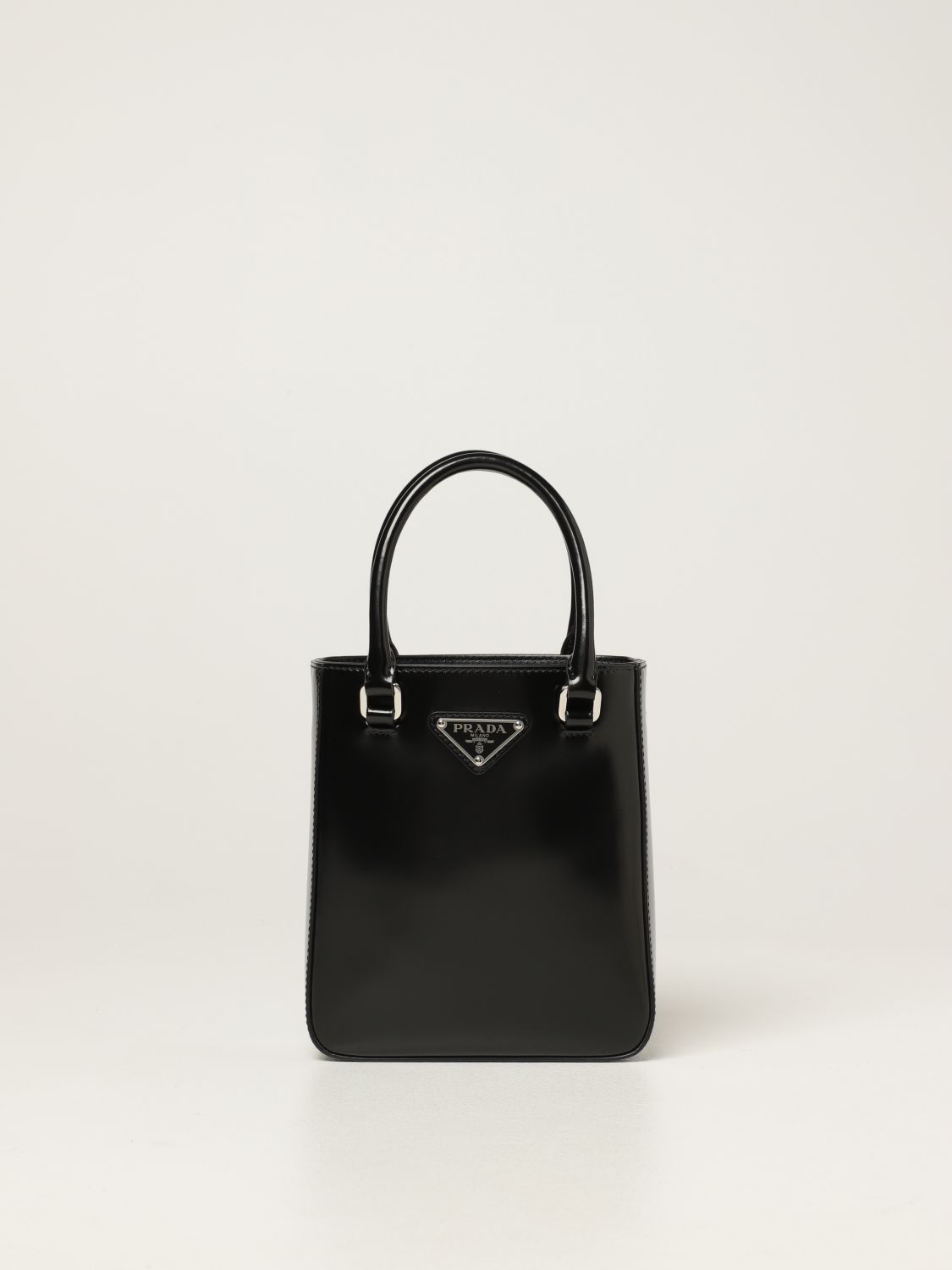PRADA: bag in brushed leather | Mini Bag Prada Women Pearl | Mini Bag ...