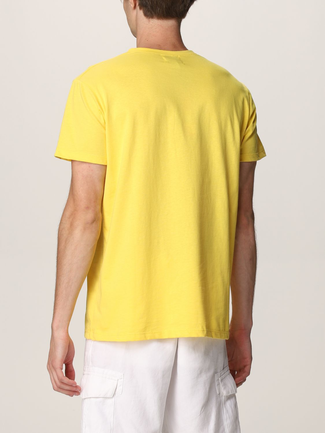 XC: Basic cotton T-shirt with logo | T-Shirt Xc Men Yellow | T-Shirt Xc