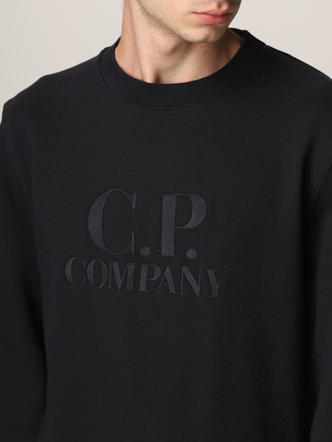 cp company navy sweatshirt