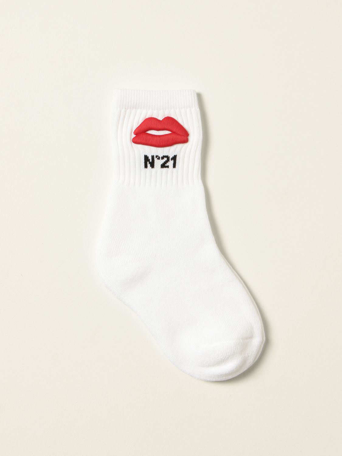 Носки N° 21: Носки Женское N° 21 белый 1