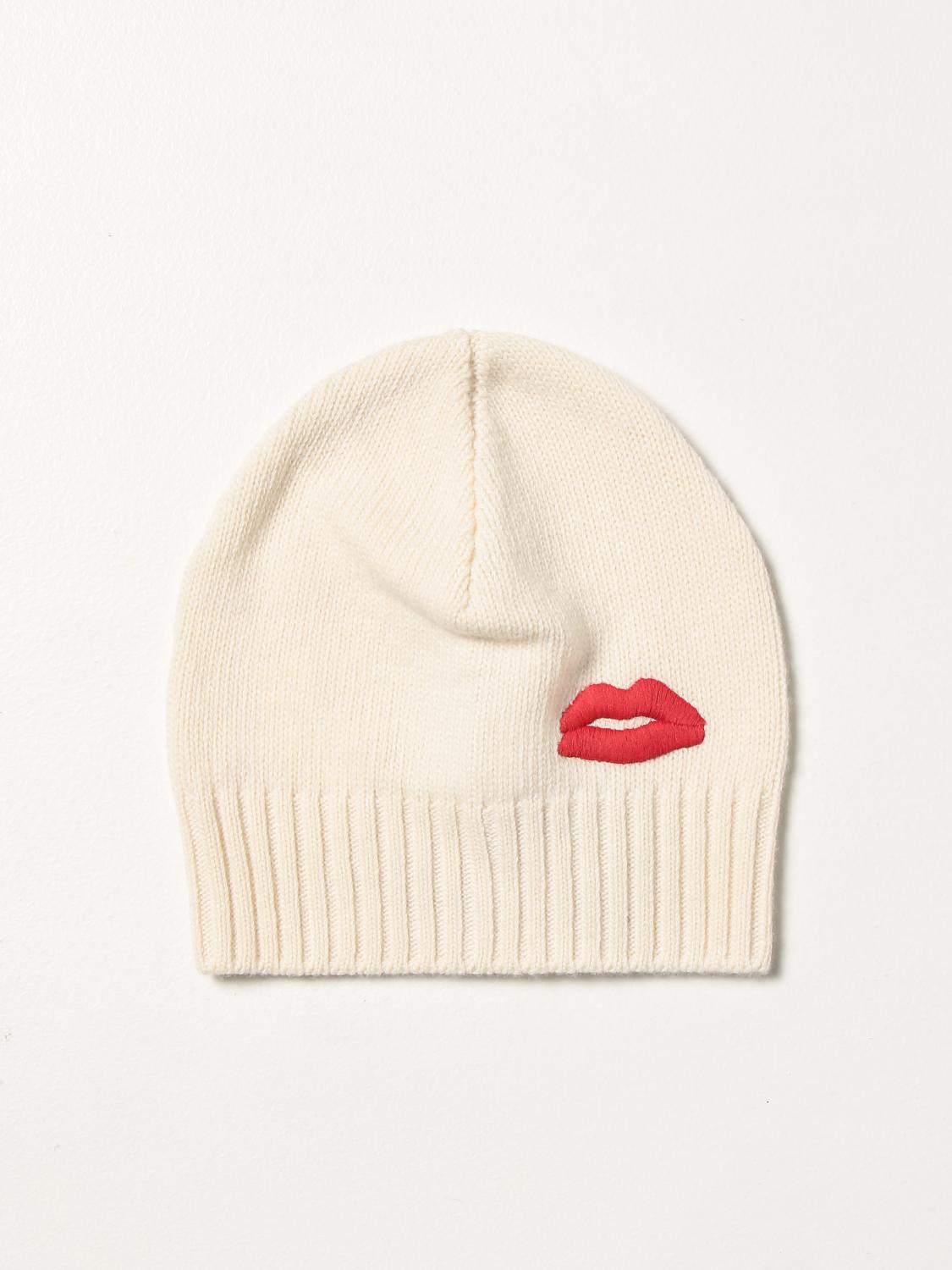 Beanie hat N ° 21 with embroidery 