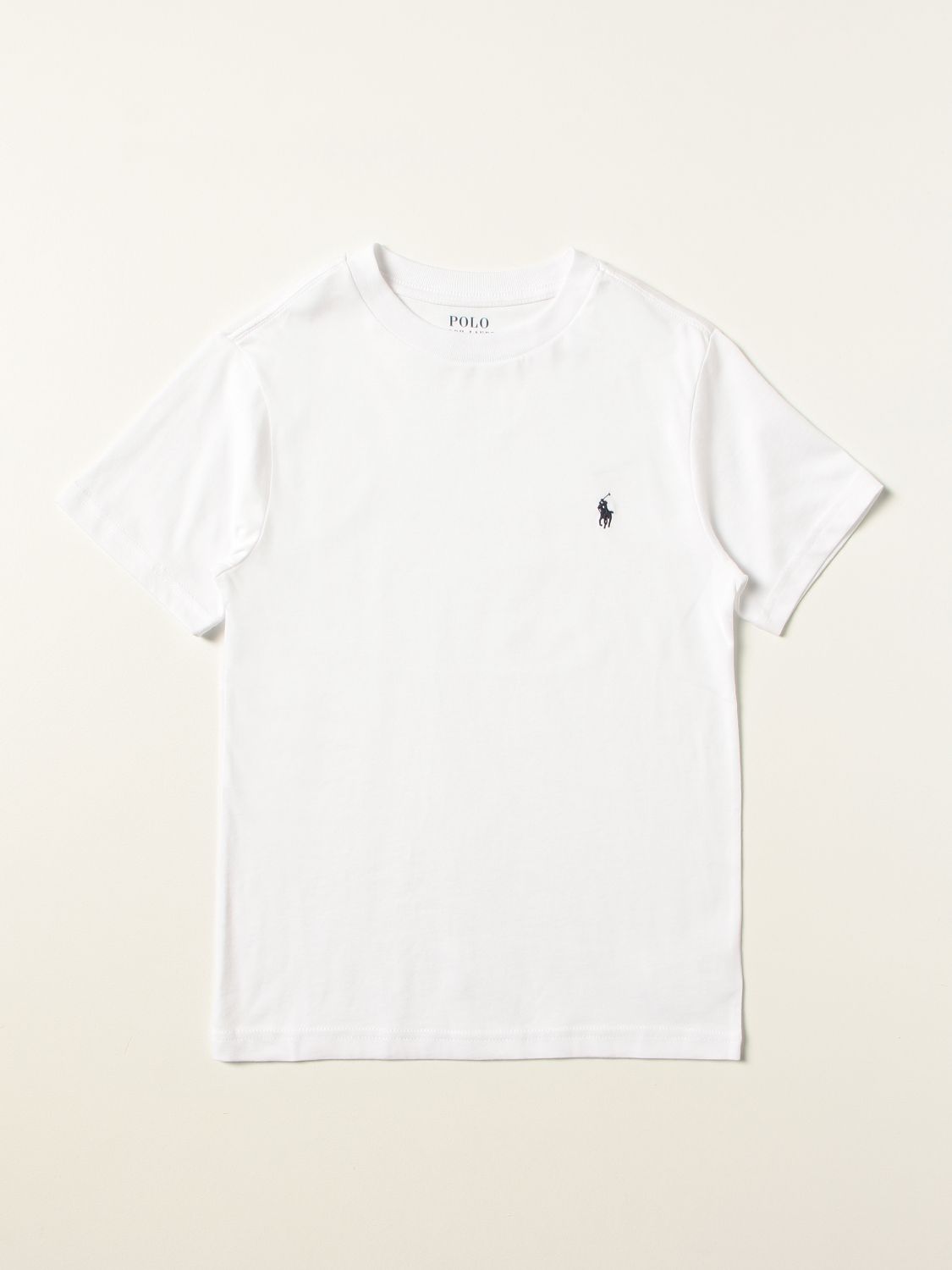 Camiseta Polo Ralph Lauren: Camiseta niños Polo Ralph Lauren blanco 1
