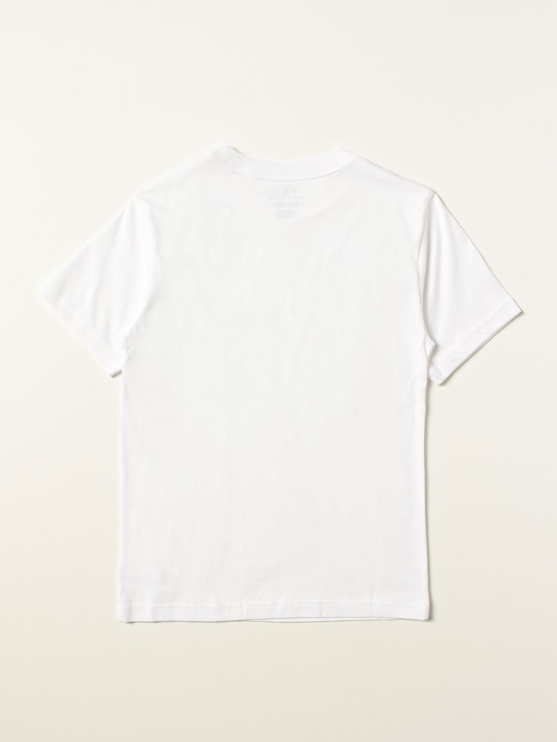 Camiseta Polo Ralph Lauren: Camiseta niños Polo Ralph Lauren blanco 2