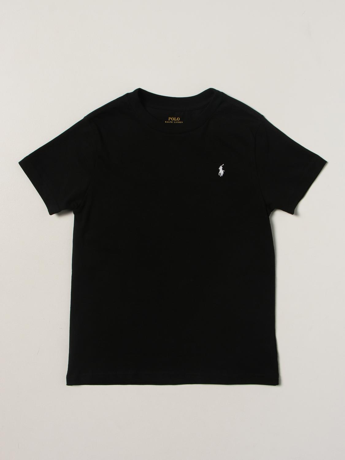 ralph lauren black tee shirt