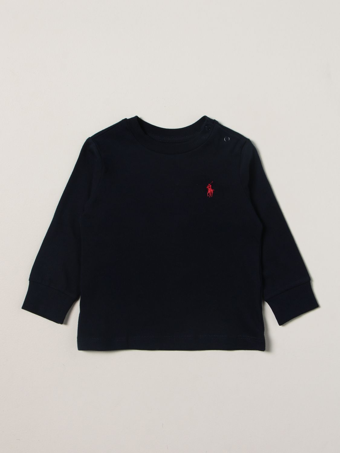 T-shirt Polo Ralph Lauren: Maglia Polo Ralph Lauren in cotone blue navy 1