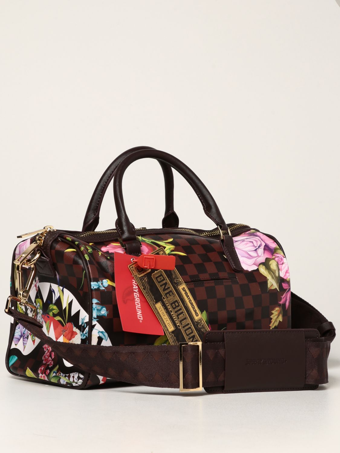 Leather travel bag Sprayground Multicolour in Leather - 23892311