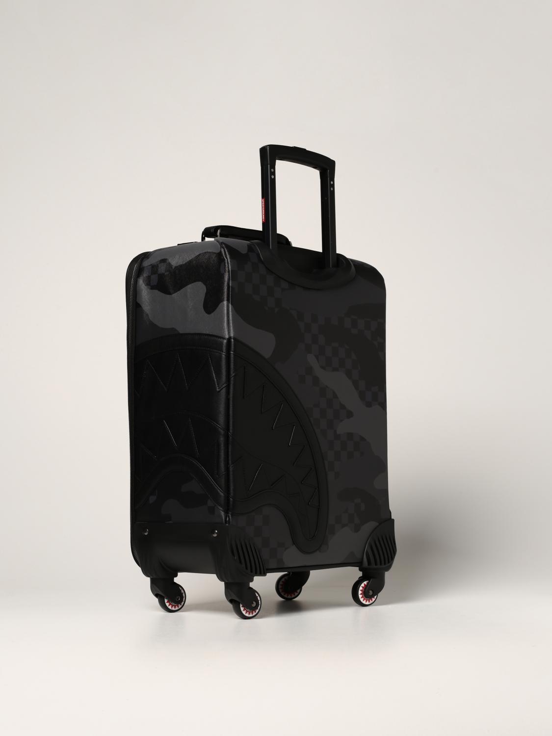 SPRAYGROUND Trolley 3am never sleep carryon luggage Nero Valigia