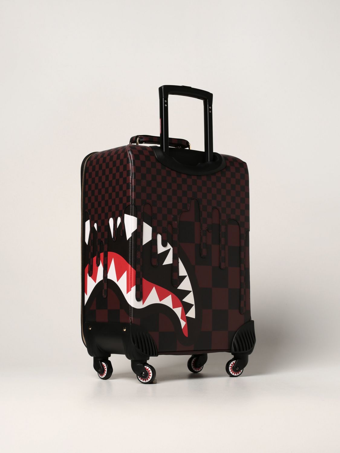 Travel bag Sprayground: Trolley XTC Sharks in Paris carry-on luggage Sprayground brown 3