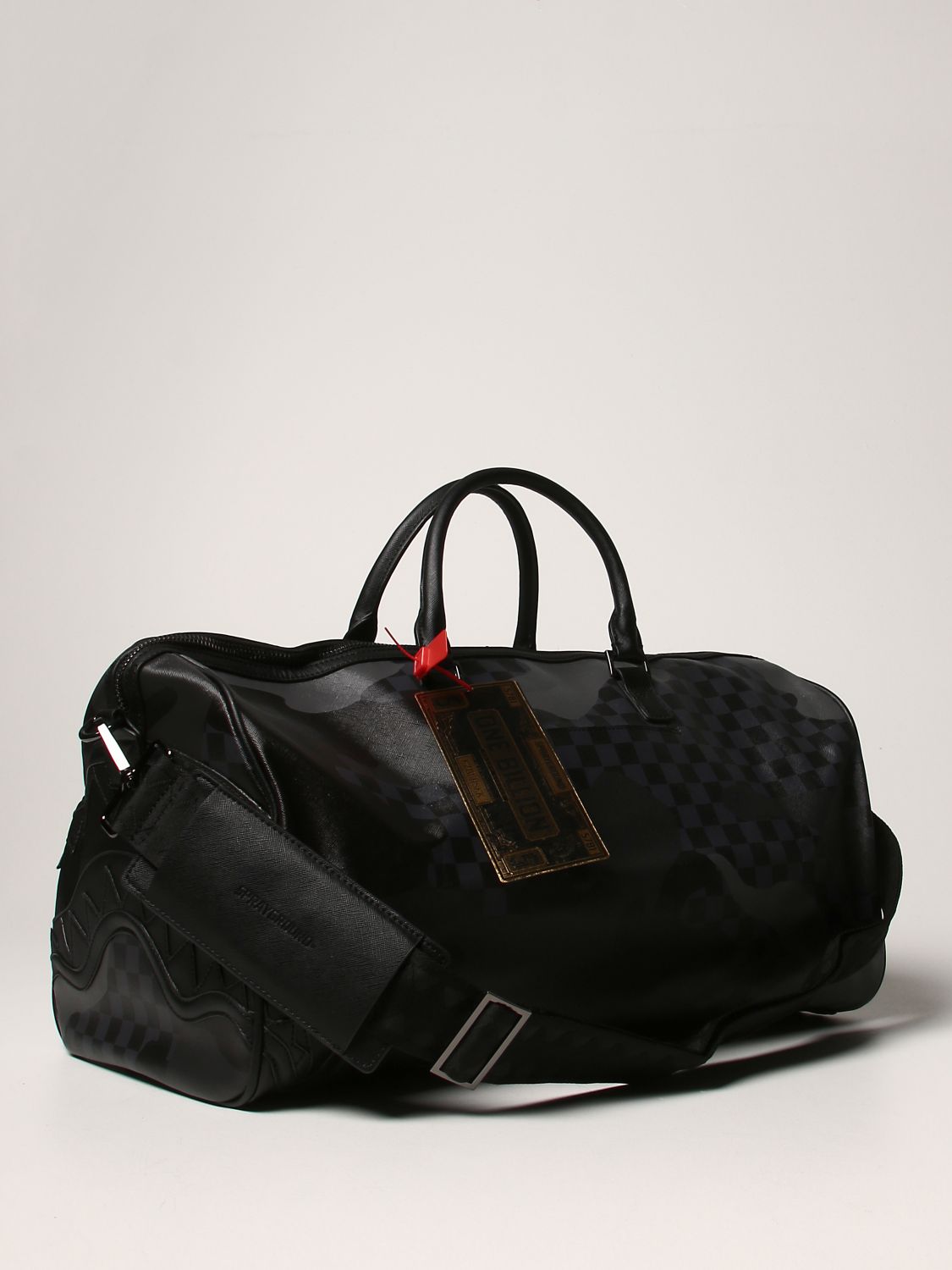 Travel bag Sprayground: Sprayground duffle bag in vegan leather black 2
