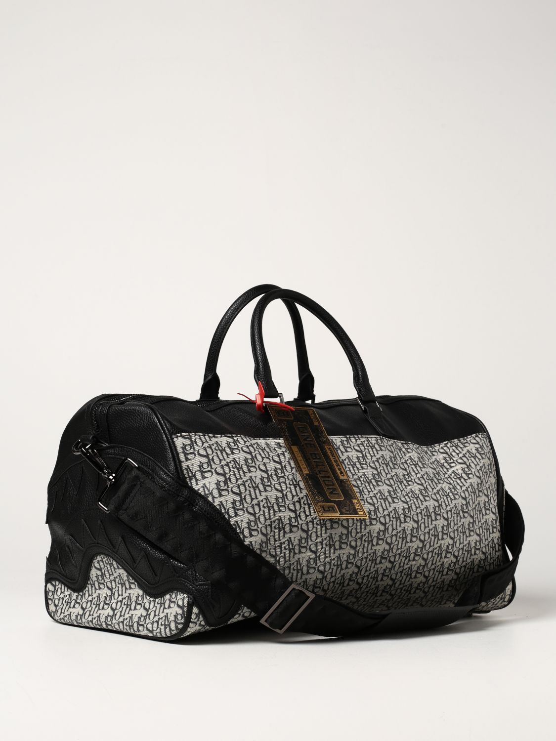 Travel bag Sprayground: Sprayground duffle bag in vegan leather black 2