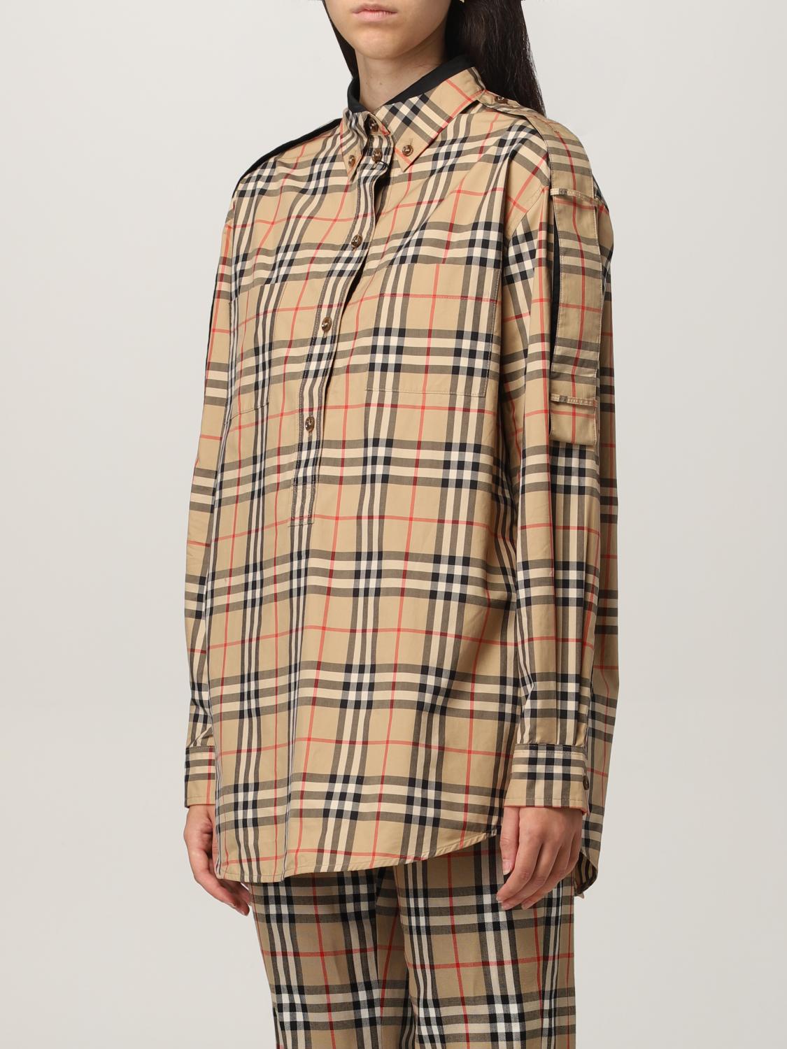 burberry oversize shirt