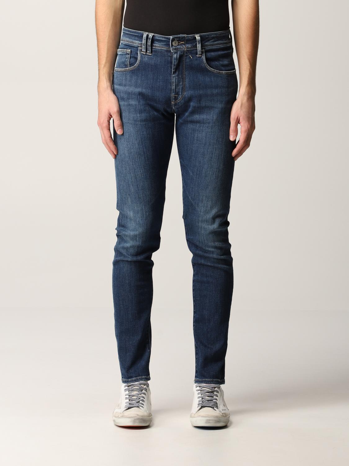 CYCLE: Jeans in denim stretch - Denim | Jeans Cycle 411P502 D019 GIGLIO.COM