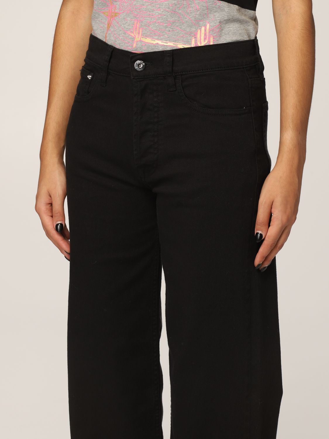 Jeans Cycle: Pants women Cycle black 3